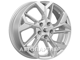 K&K KC1062 6.5x17 5x114.3 ET40 64.1 Сильвер Haval F7/F7x